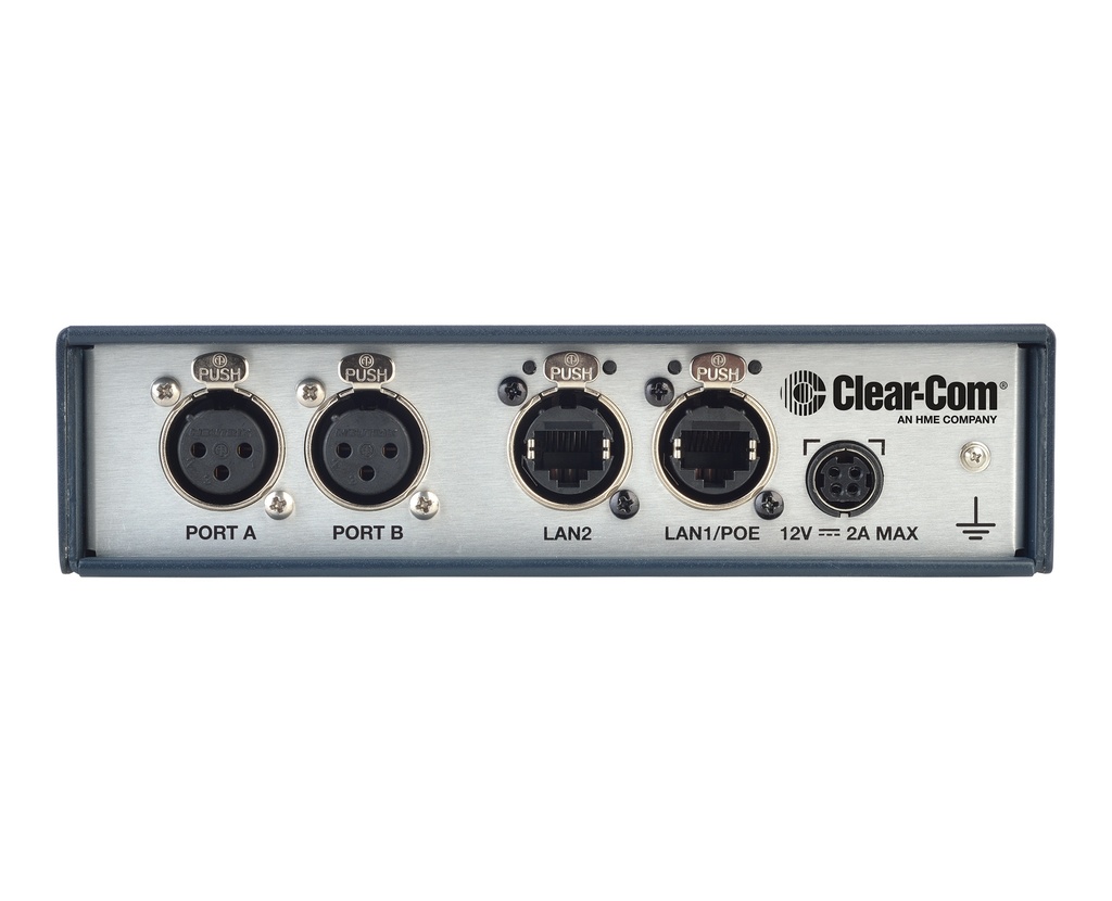 Clear-Com LQ IP Interface, 2-Wire Rear