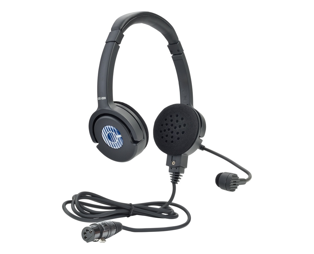 Clear-Com Double Ear, Light Weight Headset