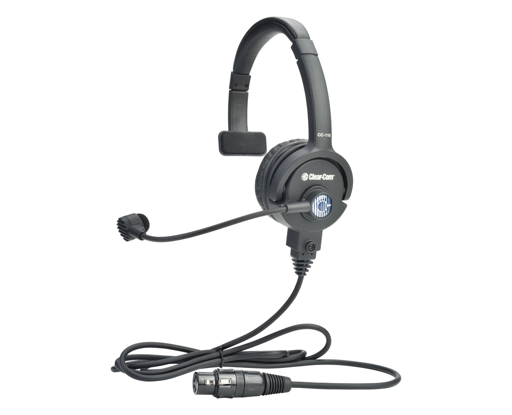 Clear-Com Light Weight Single-Ear Headset, 4-Pin