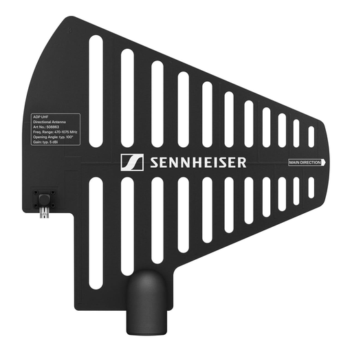 [003658] Sennheiser A2003-UHF Wideband Passive Directional Transmitting and Receiving Antenna for Evolution Series