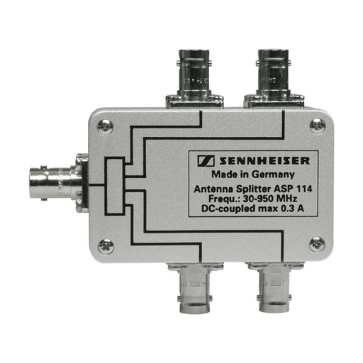 [003423] Sennheiser ASP 114 4-Way Antenna Splitter
